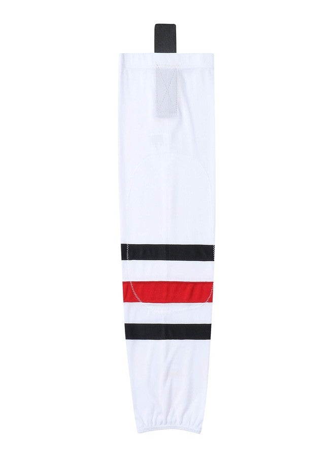 EALER HS100 Series Team Color Dry Fit Ice Hockey Socks Foer Junior To Senior & Youth To Adult - Image 3